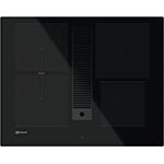 Bauknecht BVH 2065B F KIT Induktions-Kochfeld mit integriertem Dunstabzug / 65 cm/Booster-Funktion/Kindersicherung/FlexiDuo/Restwärmeanzeige/Flächenbündiges Design/Touch-Control
