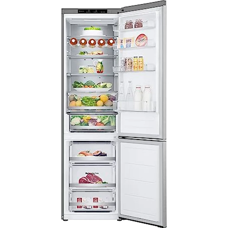 LG GBV7280BMB Kühl-/ Gefrierkombination mit Smart Inverter Compressor, Total No Frost, LINEAR Cooling, Variables Ablagefach, 387 L, Klasse B, 59,5 x 203,0 x 67,5 – Bild 4