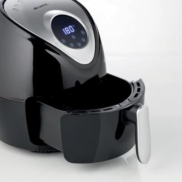 Ariete Airy Fryer Digital Fritteuse, 1300 W, Kunststoff, Schwarz – Bild 4