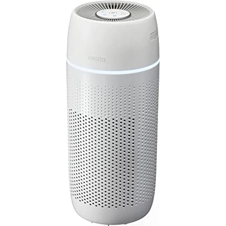 HoMedics TotalClean PetPlus 5 in 1 Luftreiniger Echte HEPA-Filterung entfernt 99,97% aller Allergene in der Luft, 3 Geschwindigkeitsstufen, Timer-Funktion und Auto-Off-Timer bis zu 12 Stunden  Weiß – Bild 1