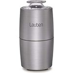 Lauben Grinder 200ST Kaffeemühle Elektrisch, 200 W, Gewürzmühle, Schlagmesser, Fassungsvermögen 50 g, Vollkupfermotor, Mahlbehälter und Messer aus Edelstahl