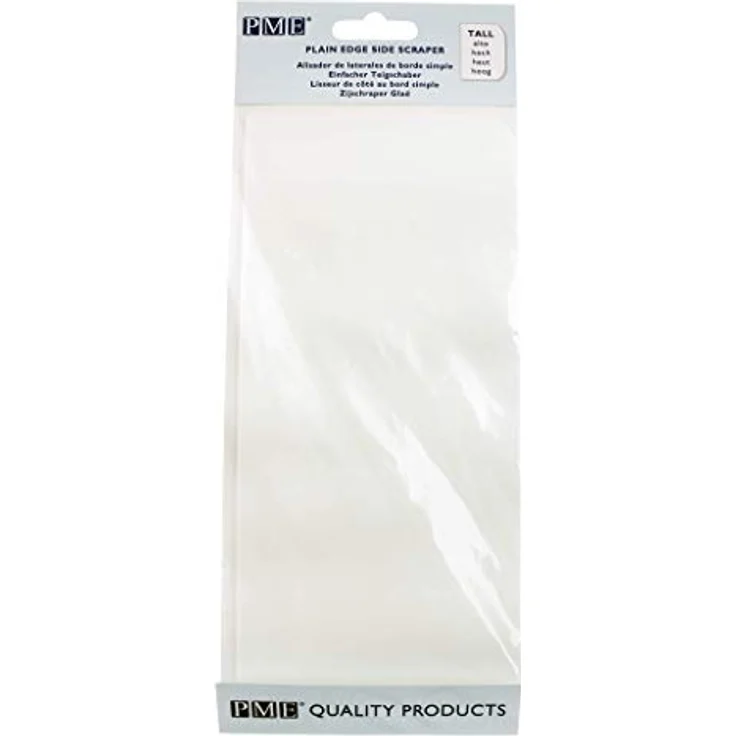 PME Uni Rand Kunststoff Seite Schaber, Plastik, weiß, 20.3 x 9.3 x 0.2 cm – Bild 2