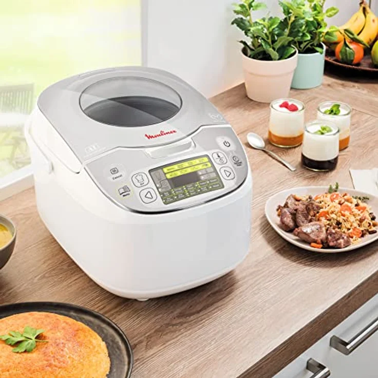 Moulineux MK812121 Multikocher Advance Color Blanco, 5L, Aluminium, Weiß, 750 Watt – Bild 7