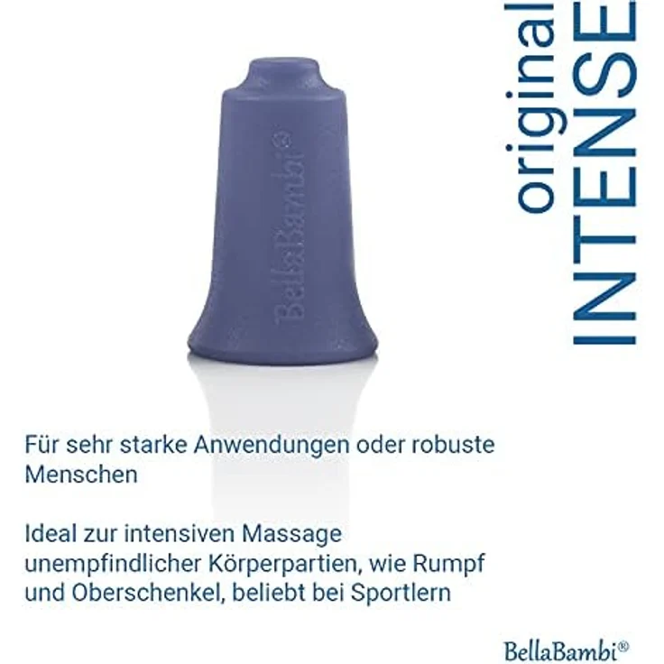 BellaBambi® original solo INTENSE, Schröpfsauger für Faszienmassage, hochintensiv, blau – Bild 7