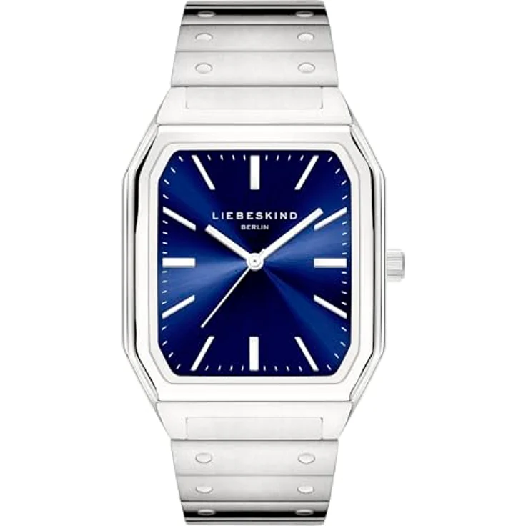 Liebeskind Berlin Armbanduhr LT-0452-MQ Silber, Damenuhr mit Edelstahlgehäuse und Faltschließe – Bild 1