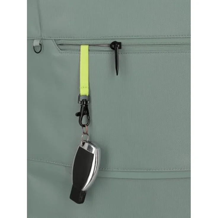 travelite Daypack Workfloow, Nylon Rucksack mit 41 cm Laptopfach, Beckengurt und Trolley-Styling – Bild 8