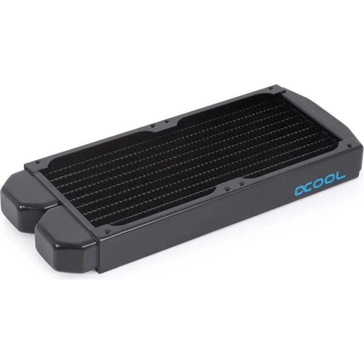 Alphacool NexXxoS ST25 Full Copper 92mm Dual Radiator (184mm) (14397), Wasserkühlung Radiator, Schwarz