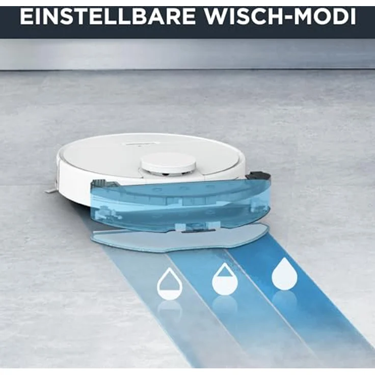 Rowenta RR7987 Xplorer S95 Total Care Connect Saugroboter, 120 min Akkubetrieb, 12.000 Pa Saugleistung, Lasernavigation, weiß – Bild 6