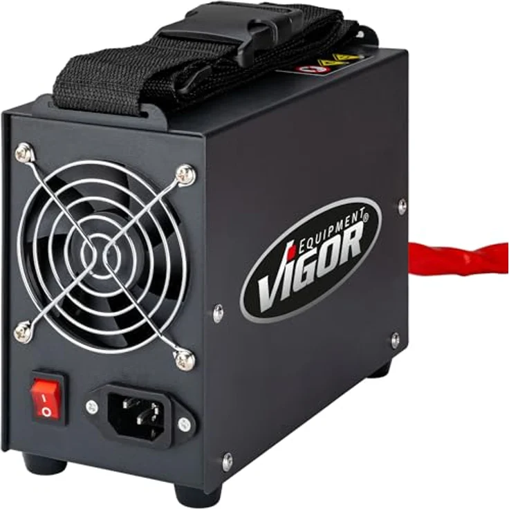 VIGOR Induktionsheizgerät V4891-1.5, 1,5 kW mit umfangreichem Zubehör und komfortablem Pistolengriff – Bild 3