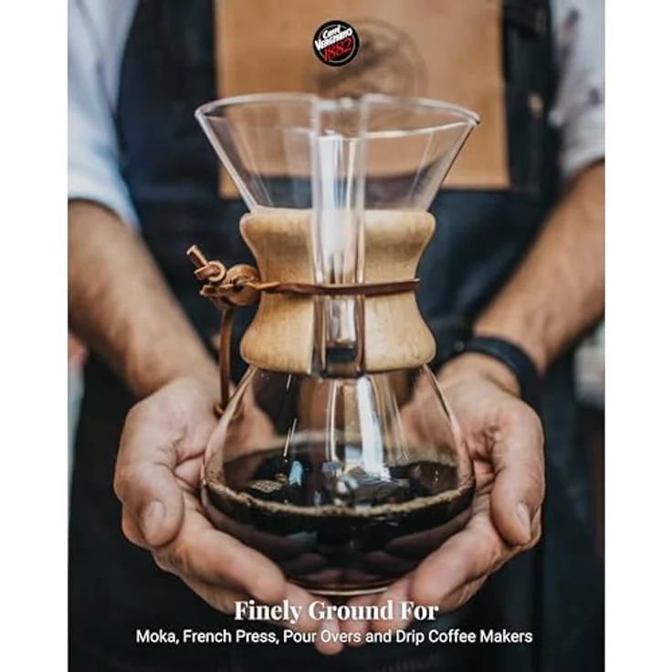 Caffè Vergnano 1882 Kaffee Dose 100% Arabica gemahlen Mokka - 250 g-Packung – Bild 6