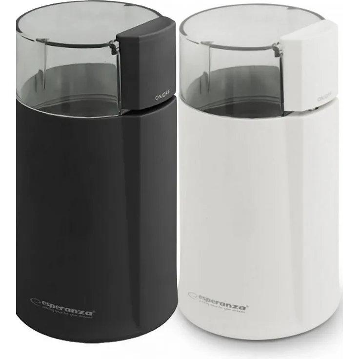 Esperanza Kaffeemühle Coffee Grinder 160W Edelstahlmesser, Edelstahlmesser