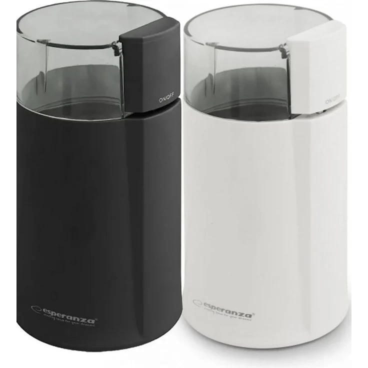 Esperanza Kaffeemühle Coffee Grinder 160W Edelstahlmesser, Edelstahlmesser – Bild 1