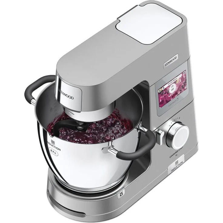 Kenwood KCL95.004SI Cooking Chef XL Küchenmaschine, 1500W, 6,7L Schüssel, silber, Serie: Titanium Chef XL – Bild 1