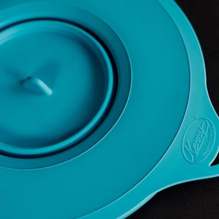 Kenny Professional Profi-Frischhaltedeckel "Überzieher" für Kenwood Chef XL Modelle (Aquamarin) - Optimaler Frischeschutz, kompatibel mit fast allen Kenwood Chef XL Schüsseln – Bild 3