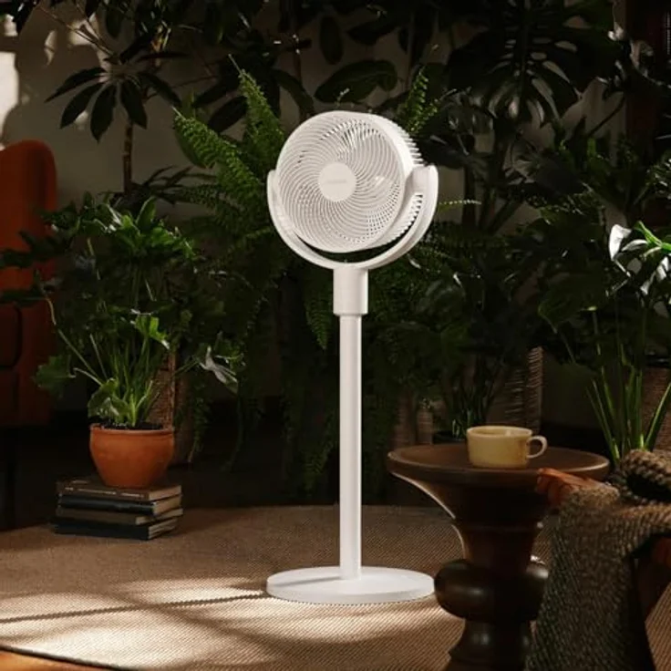 Xiaomi Smart Standing Air Circulation Fan BHR9849EU, Ventilator mit 100 Geschwindigkeitsstufen und 3D-Luftverteilung, Weiss – Bild 2