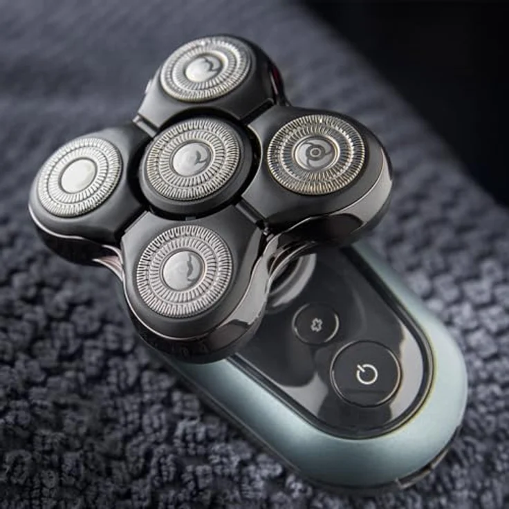 Remington Ersatz Rasierkopf XR1600 für Rotationsrasierer - 5 Scherköpfe, Dual-Track-Klingen – Bild 2