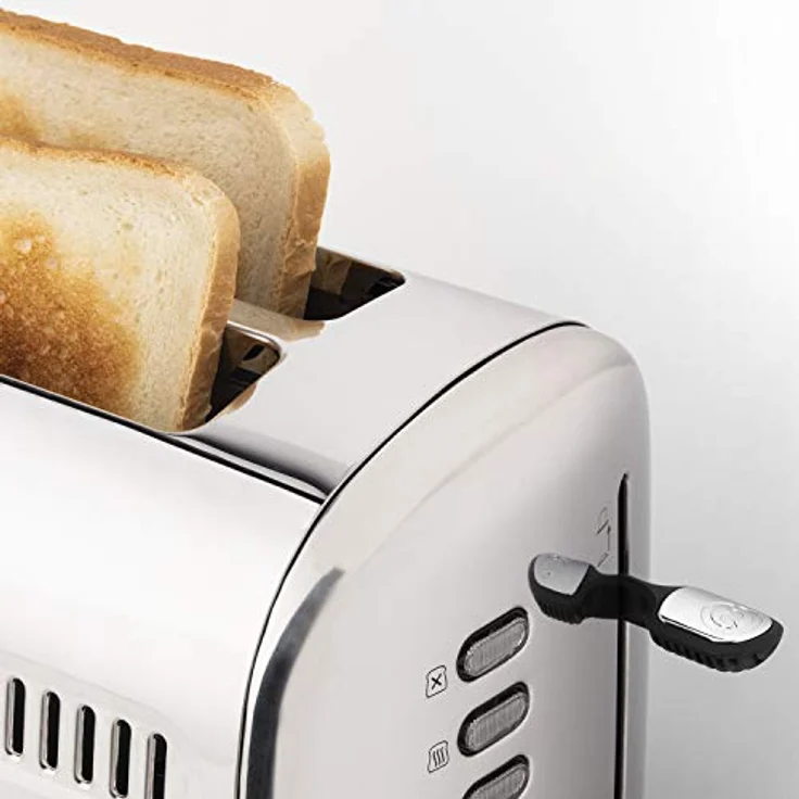 H.KOENIG TOS9 Toaster 2 Scheiben, Edelstahl – Bild 5