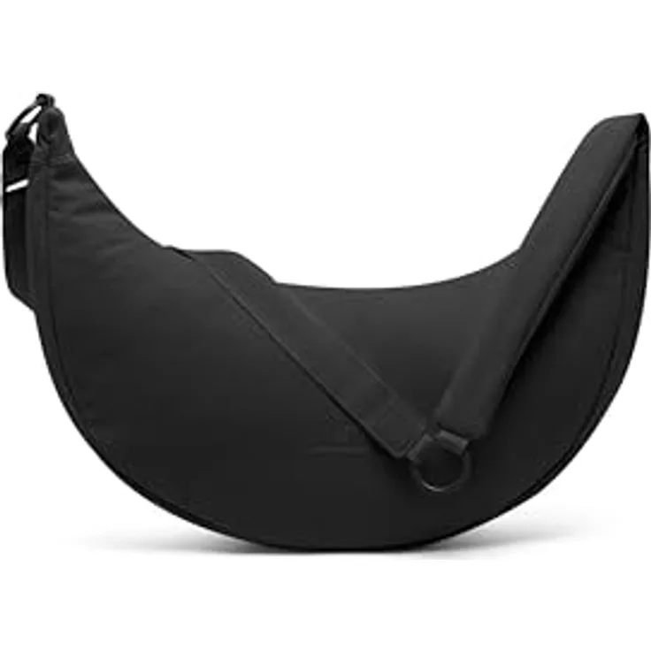 Johnny Urban Lou Schultertasche M, 35 cm, Schwarz, 100% Polyester, praktische Maße 35 x 10 x 15 cm