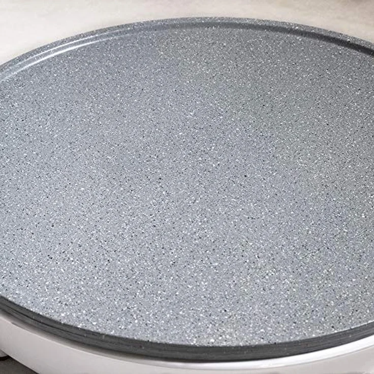 Cecotec Fun Crepestone Crêpesmaker. RockStone Antihaftbeschichtung, Verstellbarer Temperaturregler, 30,5 cm Durchmesser, Inkl. Spatel und Teigverteiler., 1000 W. – Bild 3