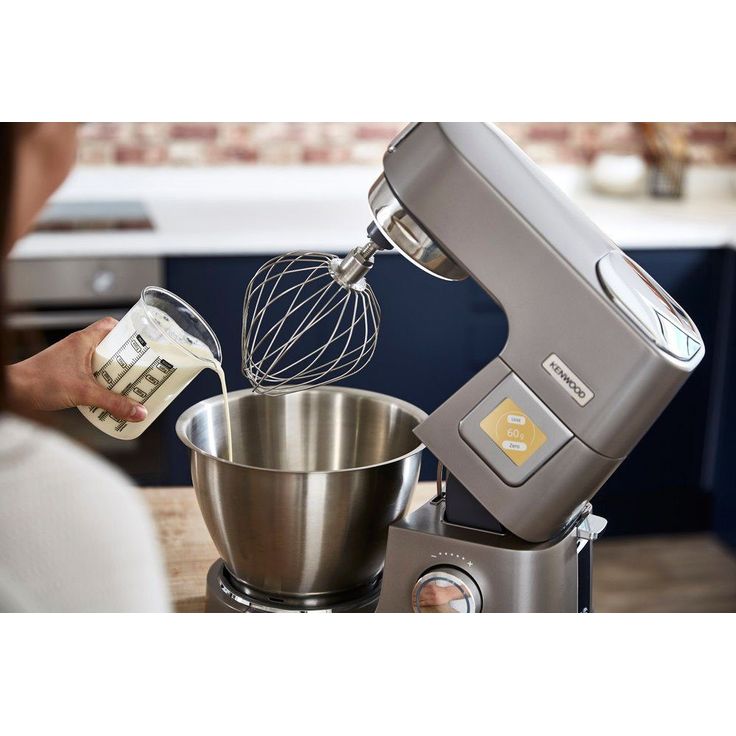 Kenwood KWL90.594SI Titanium Chef Patissier XL Küchenmaschine, 1400W, 5, 7L Schüssel, silber, Serie: Titanium Chef Patissier XL
 – Bild 5