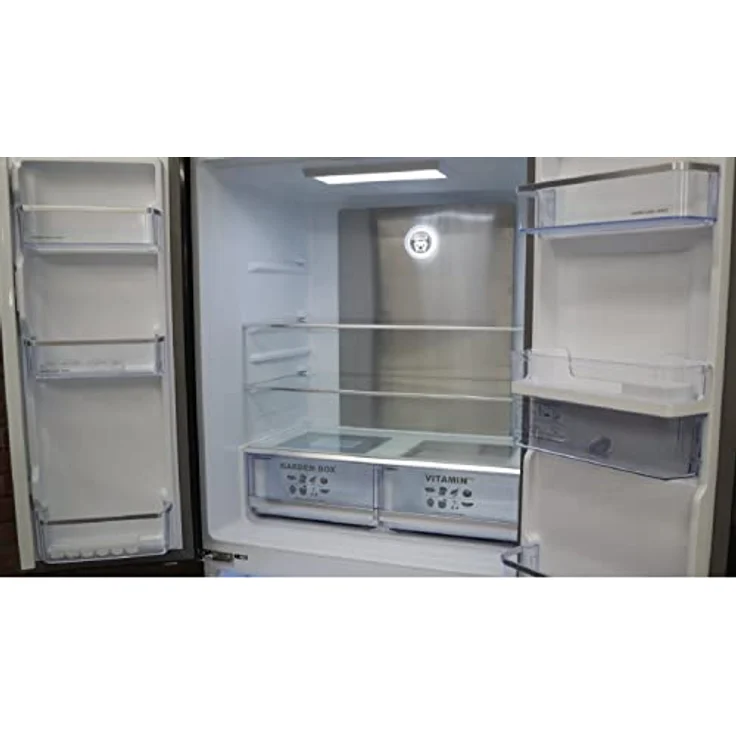 Kaiser Küchengeräte Side-by-Side KS 80425 ElfEm, 83 cm breit, 183 cm hoch, 83.6 cm breit, Retro Kühlschrank, Side-by-Side Kühl Gefrier Kombi, No Frost 506 L, AD/BE – Bild 3
