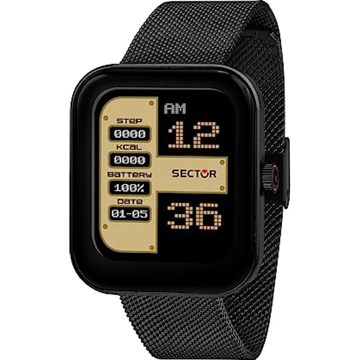 Sector No Limits S-03 Wr 3Atm Smartwatch Mann, Digital - R3253294002