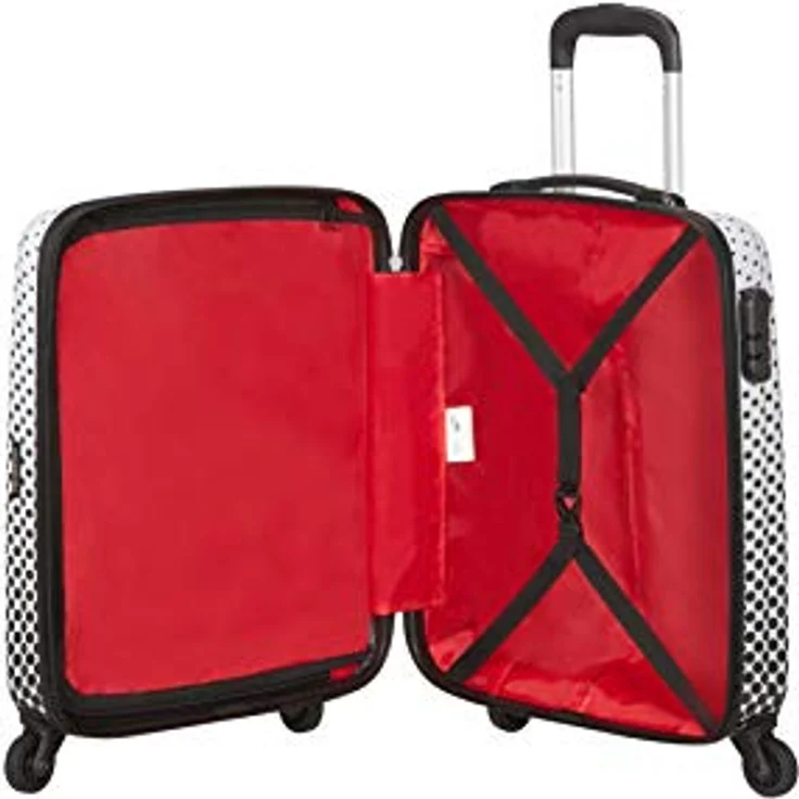 American Tourister Disney Legends - Spinner S, Kindergepäck, 55 cm, 36 L, Mehrfarbig (Mickey Mouse Polka Dot) – Bild 5