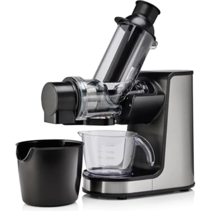 GORENJE Slow Juicer JC 200 BE, 200 W Entsafter in schwarz – Bild 1