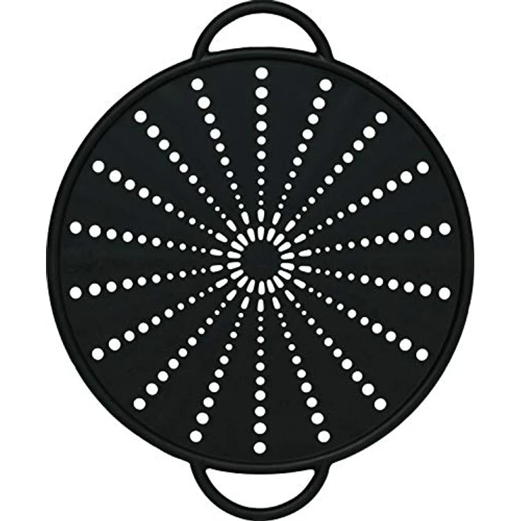 Emsa 514560 Spritzschutz, Ø 26 cm, Silikon, Anthrazit, Smart Kitchen – Bild 6
