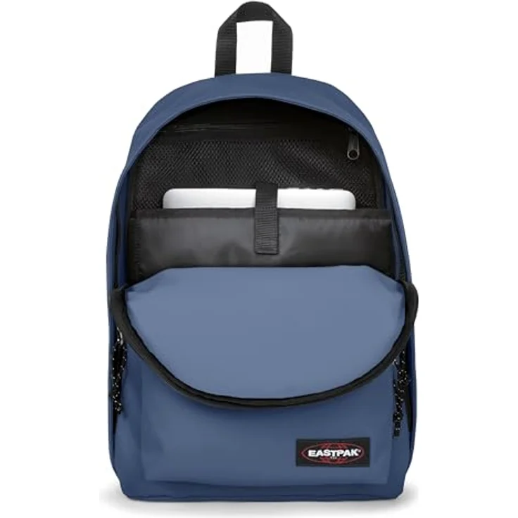 Eastpak OUT OF OFFICE, Freizeitrucksack mit Laptopfach, gepolsterten Schulterriemen, schwarzer Cityrucksack – Bild 2
