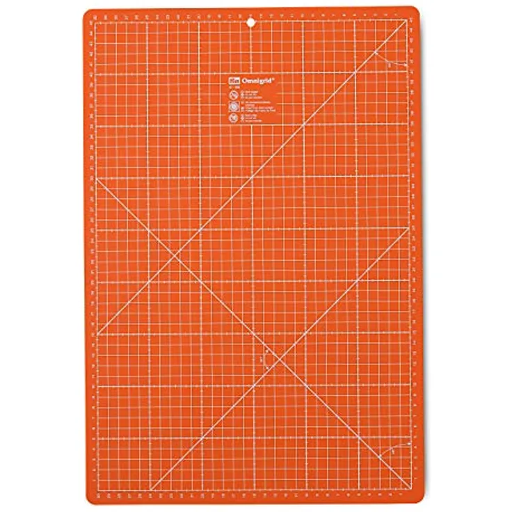 Schneideunterlage 30 x 45 cm cm/inch orange