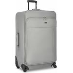 Check.In Koffer Sevilla 4 Rollen Trolley L 74 cm (86 l, XL) Flexibler, stylischer Trolley mit Leichtlauffahrwerk - Blau