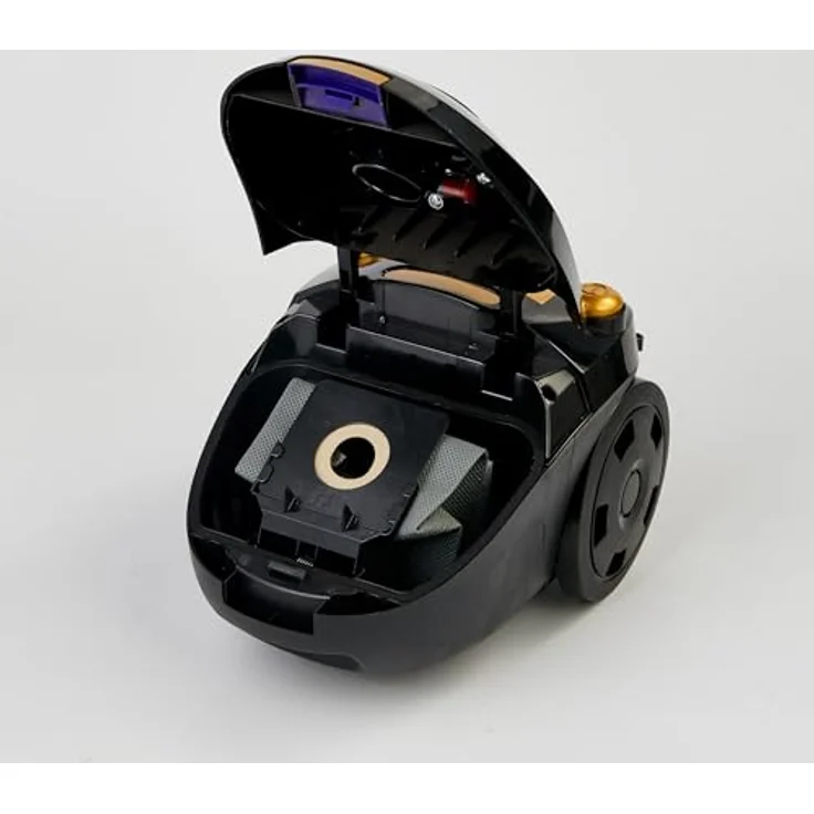 ELTA Bodenstaubsauger mit Beutel – 800W ECO-Motor, leise, leicht (3,5 kg), Mini-Turbobürste für Tierhaare, Teleskoprohr, Zubehör – Bild 5