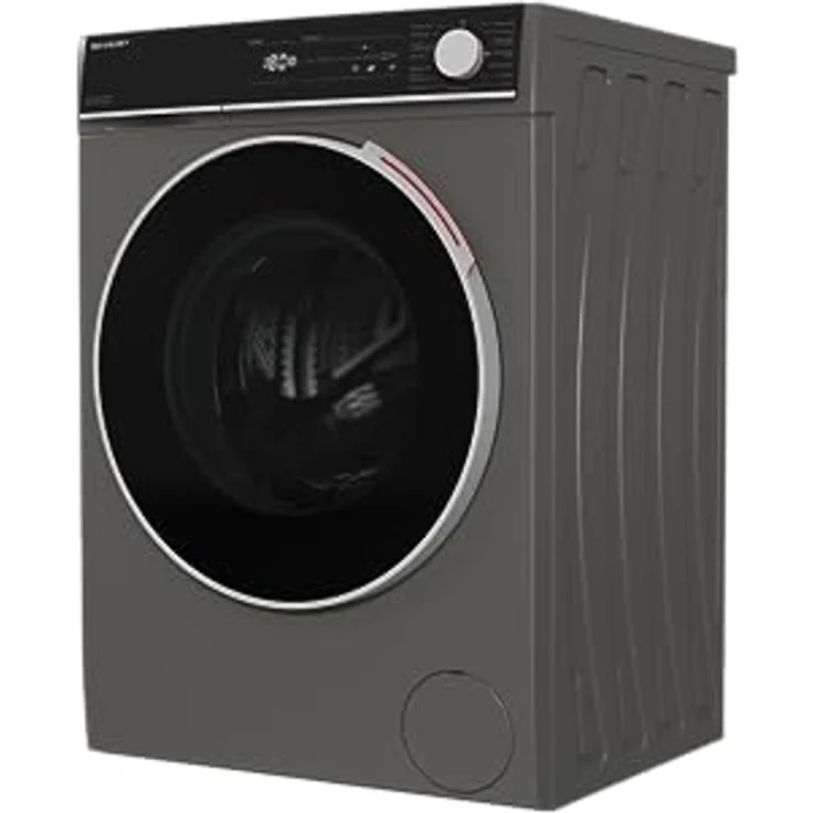 Sharp ES-NFH714CANA-DE Waschmaschine Frontlader / 7 kg/A (A bis G) / 1400 U/min/Adanced Inverter Motor / 15 Programme/Dampffunktion/AquaStop/Espresso Gray - Preisvergleich – Bild 4