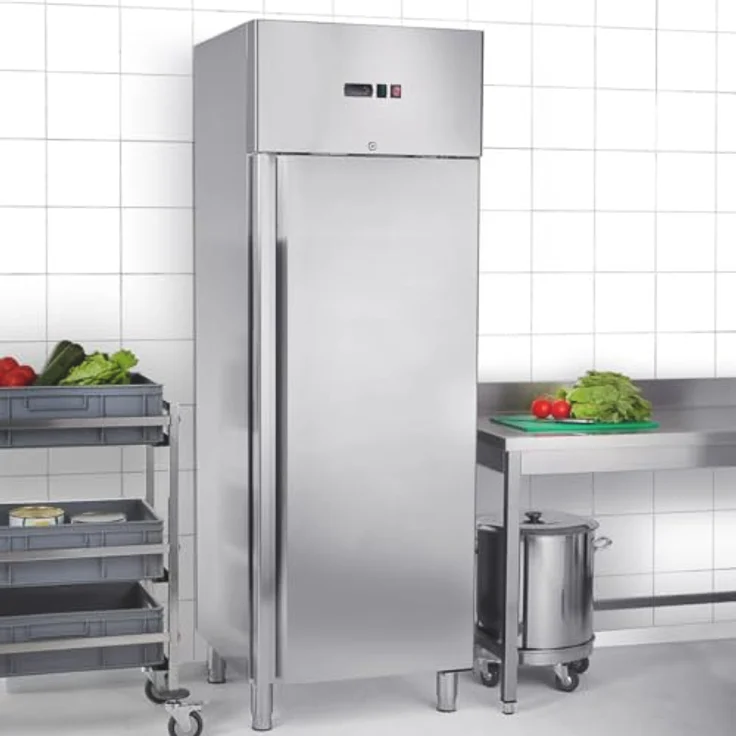 GASTROHERO Tiefkühlschrank 400 GN 1/1, 429 Liter, Edelstahl, mit 20 Einschüben und digitalem Thermostat – Bild 5