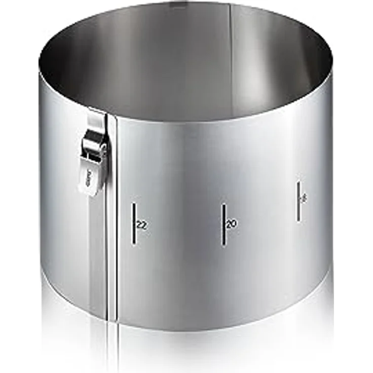 GEFU Tortenring Tondo Clip, H 15 cm – Bild 1