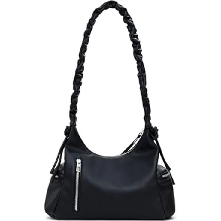 Desigual Half Logo Montville, Damenhandtasche, Schwarz, 7 l, verstellbarer Trageriemen – Bild 2