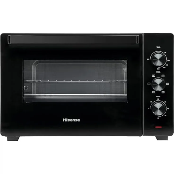Hisense HOM30M Mini Backofen 30 Liter, mit Heißluft und Drehspieß