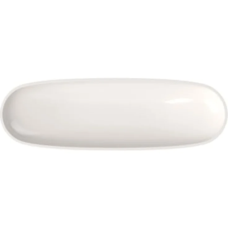 Villeroy & Boch Artesano Original Obstschale, Schale aus Premium Porzellan, Teil der Etagere, weiß, 55 x 17 cm, 2705 ml – Bild 3