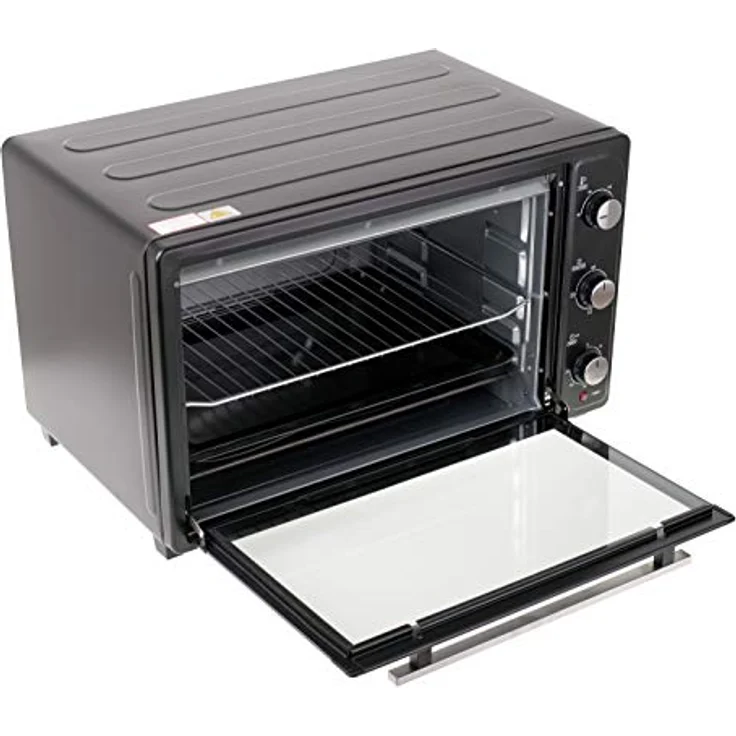JUNG MESKO MS6021 Minibackofen 66L elektrisch, Mini Backofen 3000W, Ofen, Timer 60 Min., 3 Heizmodi, inkl. Backrost, Backblech – Bild 4