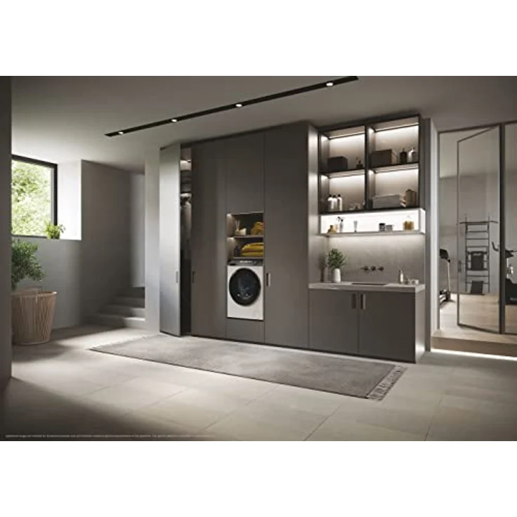 Haier HW110-B14979U1 Frontlader 11 kg 1.400 U pro Min WLAN (Wi-Fi) - Energieeffizienz A -30%, Direct Motion Motor, Dampffunktion, Smart Dual Spray, Antibakterielle Technologie, Wi-Fi & hOn App, Pillow-Schontrommel, Trommelinnenbeleuchtung, Personalisiertes Wascherlebnis, Endzeitvorwahl, i-Time, XL-Trommel – Bild 10