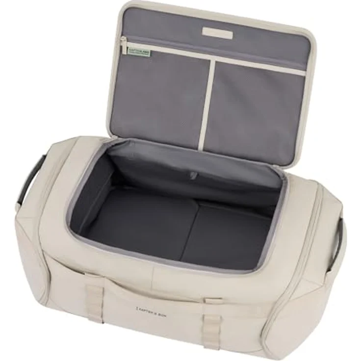 Kapten & Son Lisbon Weekender Reisetasche L, 64 cm, beige, 100% Polyurethan, ideale Reisebegleiterin – Bild 4