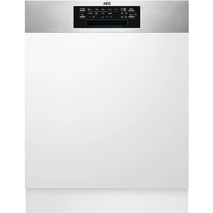 AEG FEE7675APM teilintegrierter Geschirrspüler, 14 Maßgedecke, Energieklasse A, 9 Programme, AirDry, ProClean, Besteckschublade, 43 dB – Bild 2