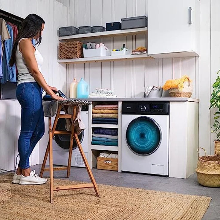 Cecotec Bolero Dresscode 10500 Inverter A, 10 kg Waschmaschine in Weiß mit 1400 rpm, Dampftechnologie und Energieeffizienzklasse A – Bild 4