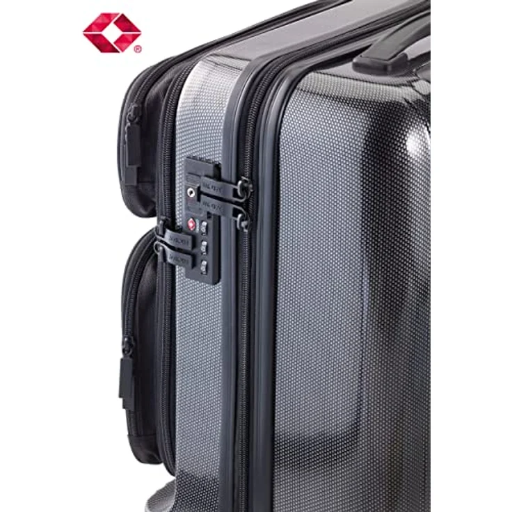 TROIKA 36 Hours Trolley, Business-Trolley in Handgepäckgröße 18,5'', TSA-Zahlenschloss, stoßunempfindliches Polycarbonat, 47 Liter Volumen – Bild 4
