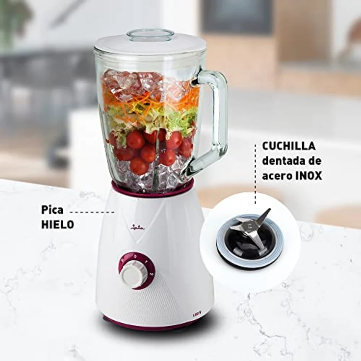 JATA Standmixer BT265 1,5 L 1300W Weiß – Bild 5