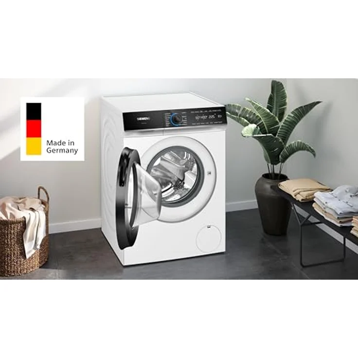 SIEMENS iQ700, Waschmaschine, Frontlader, 9 kg, 1400 U/min., WG44B2071, mit Fernsteuerung – Bild 4