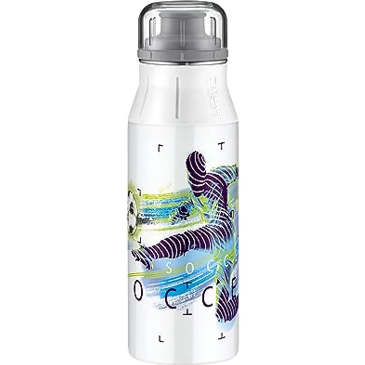 alfi elementBottle Edelstahlflasche, Edelstahl, Weiß, 600ml – Bild 2