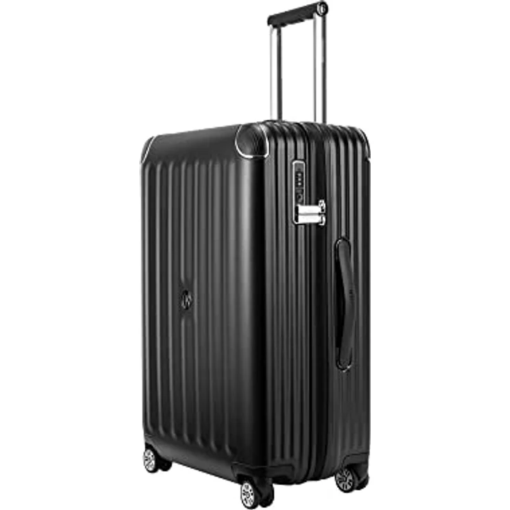 Bogner Trolleycase Piz Deluxe M Schwarz - Hochwertiger eleganter Rollkoffer, Größe One Size - Farbe Black – Bild 2
