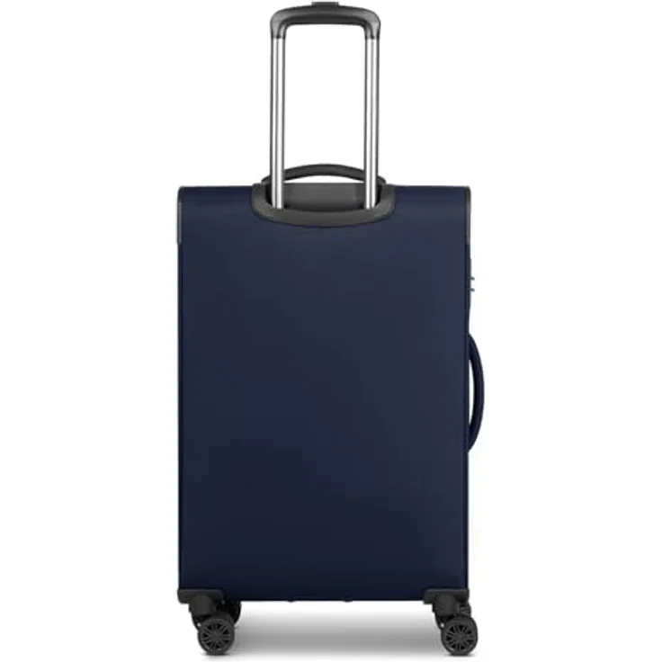 BUGATTI Valencia Soft Koffer-Set 3-teilig, Weichgepäck-Trolleys 46.5 x 28.5 x 75cm, erweiterbar, Doppelrollen, aus hochwertigem Polyester, für Damen und Herren – Bild 2